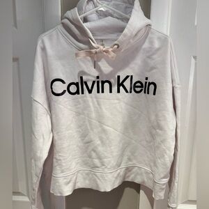 Calvin Klein White Hoodie